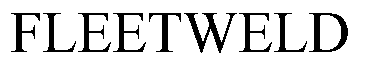 Trademark Logo FLEETWELD
