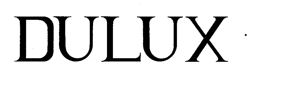 Trademark Logo DULUX