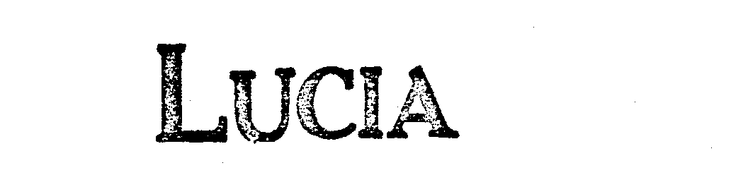 Trademark Logo LUCIA