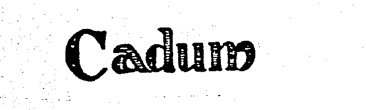 Trademark Logo CADUM