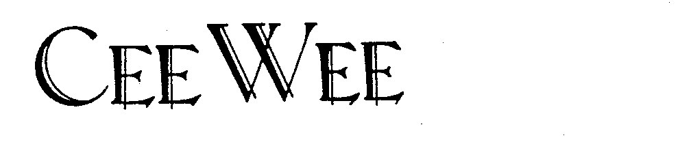 Trademark Logo CEE WEE