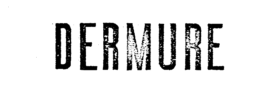 Trademark Logo DERMURE