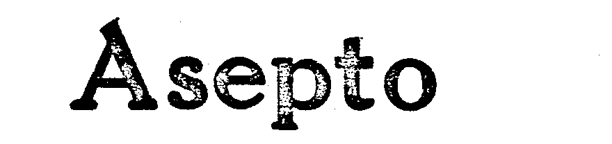 Trademark Logo ASEPTO