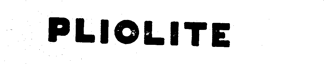 Trademark Logo PLIOLITE