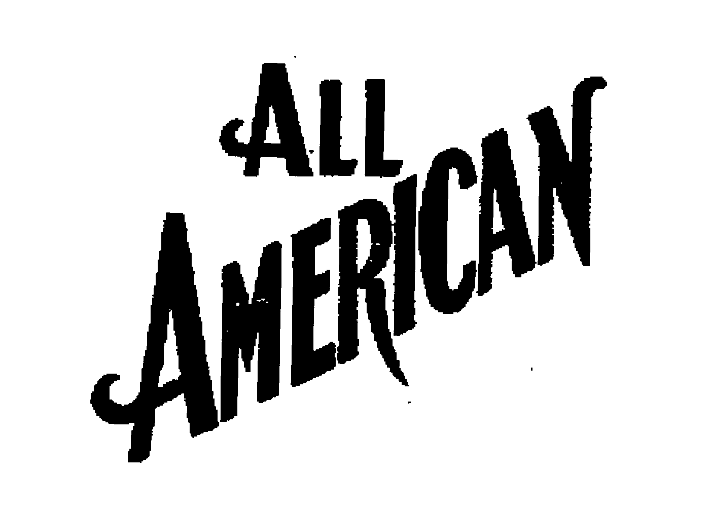 Trademark Logo ALL AMERICAN