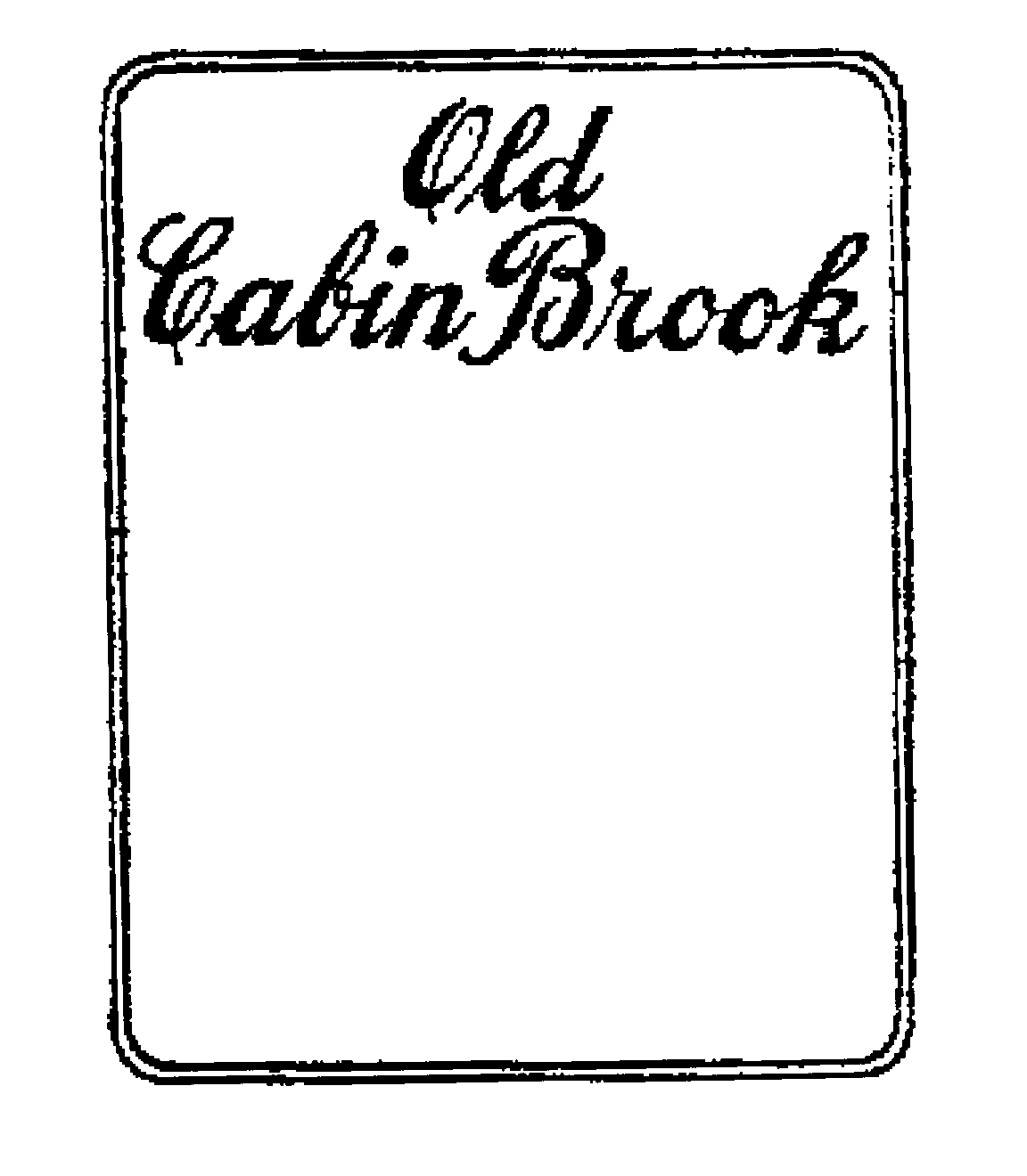  OLD CABIN BROOK