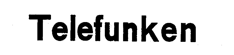 Trademark Logo TELEFUNKEN