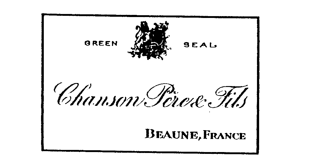  GREEN SEAL CHANSON PERE &amp; FILS BEAUNE, FRANCE