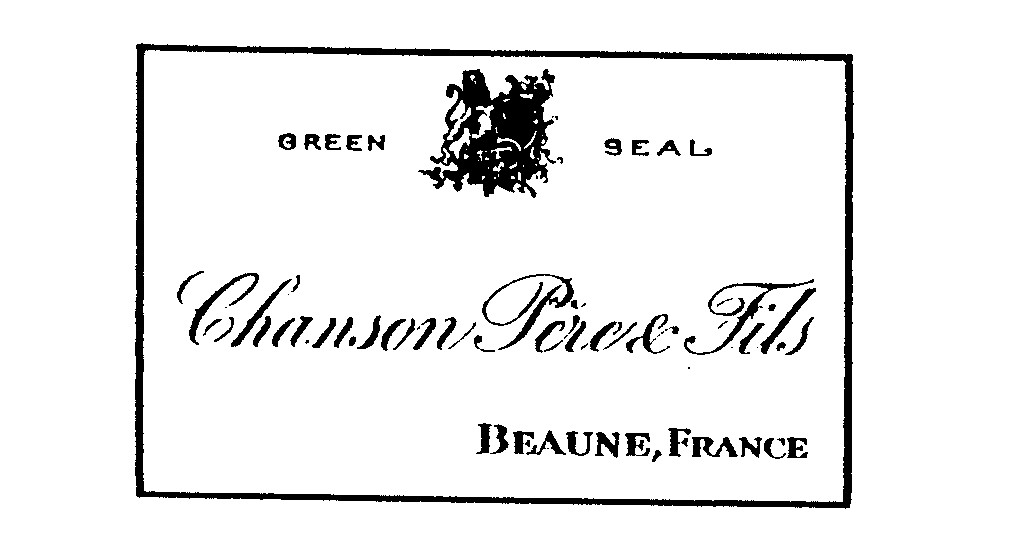 Trademark Logo GREEN SEAL CHANSON PERE & FILS BEAUNE, FRANCE