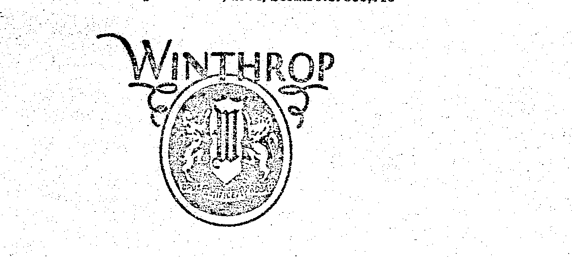  WINTHROP OPUS ARTIFICEM PROBAT