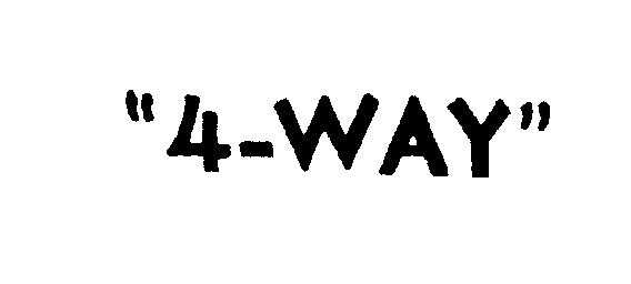 Trademark Logo "4-WAY"