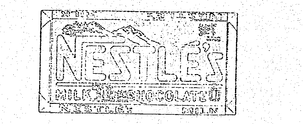 Trademark Logo NESTLE'S MILK CHOCOLATE NESTLE'S MILK