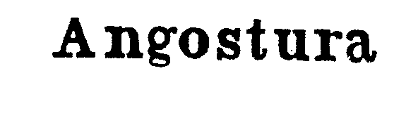 Trademark Logo ANGOSTURA