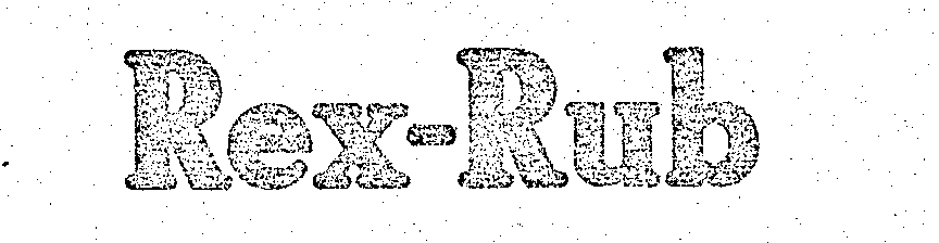 Trademark Logo REX-RUB