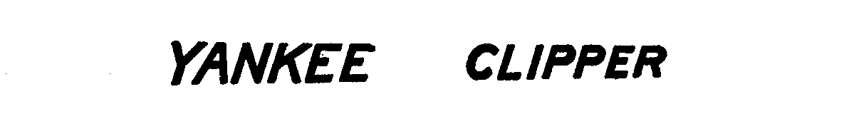 Trademark Logo YANKEE CLIPPER