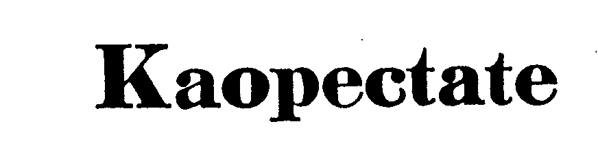 Trademark Logo KAOPECTATE