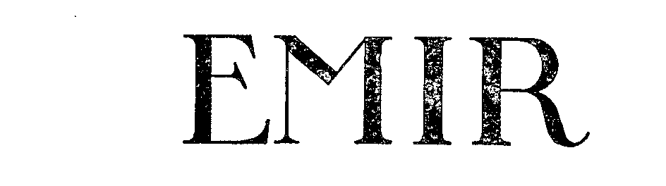 Trademark Logo EMIR