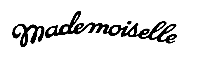 Trademark Logo MADEMOISELLE