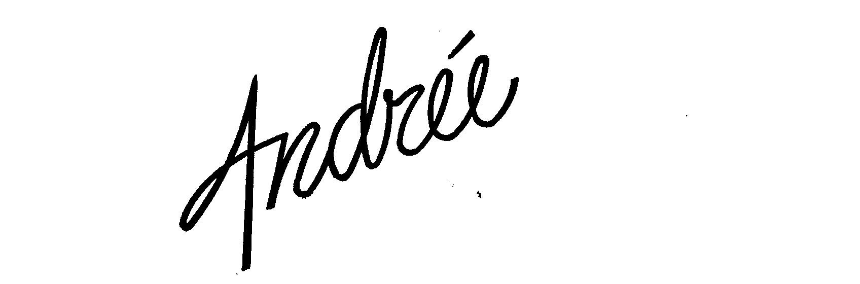 Trademark Logo ANDREE