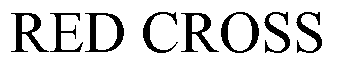 Trademark Logo RED CROSS
