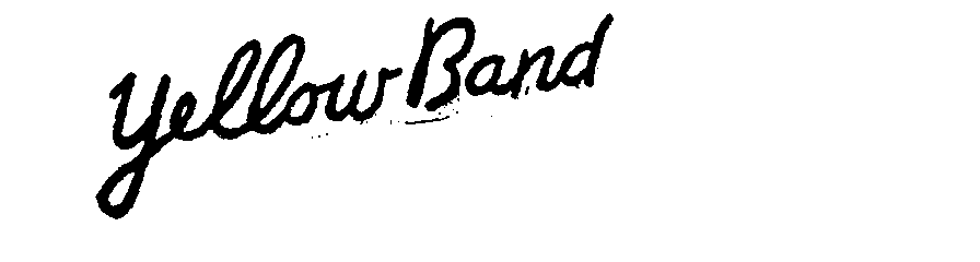 Trademark Logo YELLOW BAND