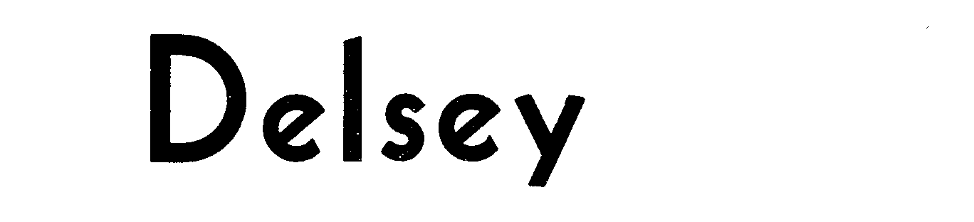 Trademark Logo DELSEY