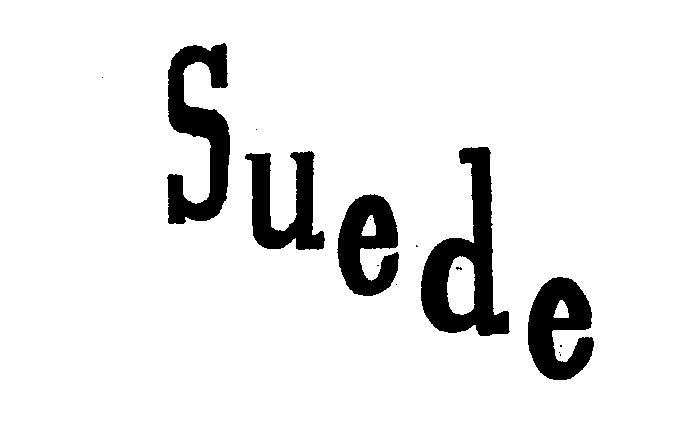 Trademark Logo SUEDE