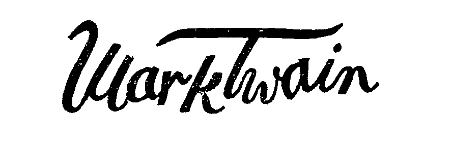 Trademark Logo MARK TWAIN