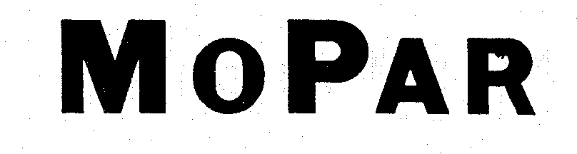 Trademark Logo MOPAR