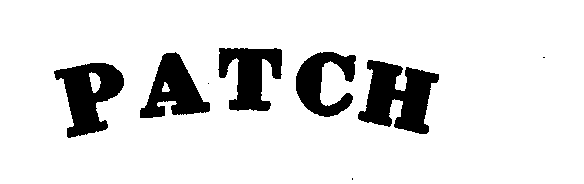 Trademark Logo PATCH