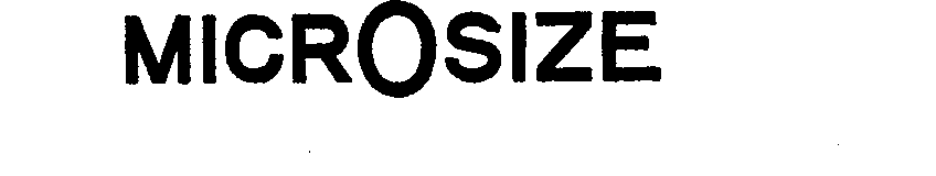 Trademark Logo MICROSIZE
