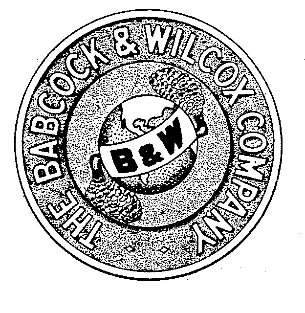 Trademark Logo THE BABCOCK & WILCOX COMPANY B&W