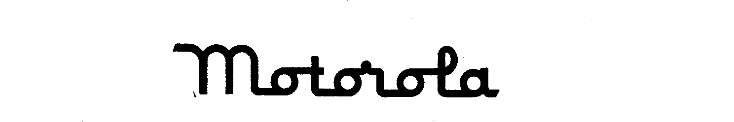 Trademark Logo MOTOROLA