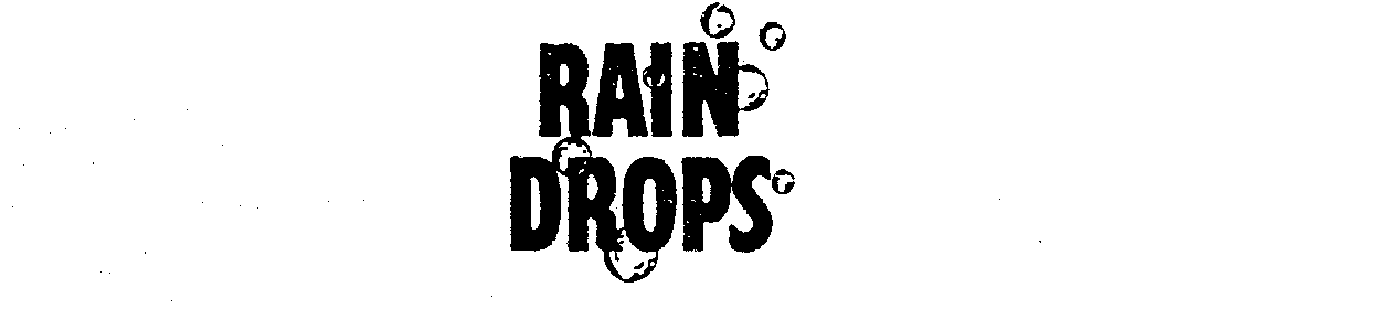 Trademark Logo RAIN DROPS