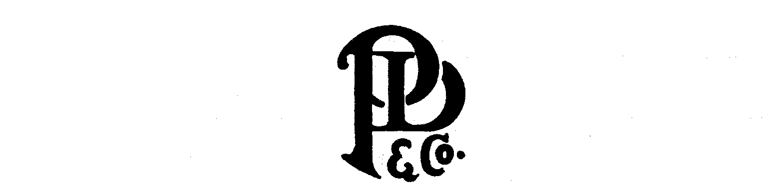 Trademark Logo P.D. & CO