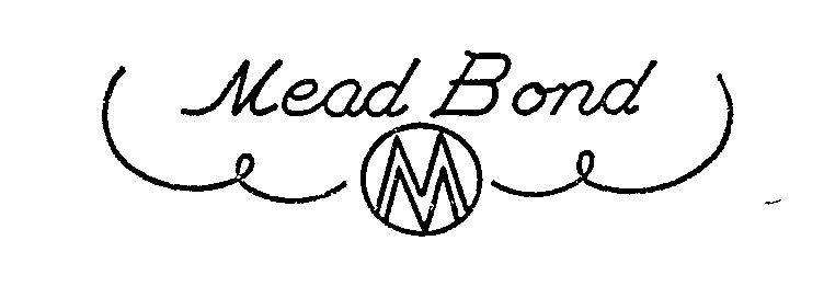 Trademark Logo MEAD BOND M