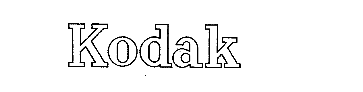Trademark Logo KODAK