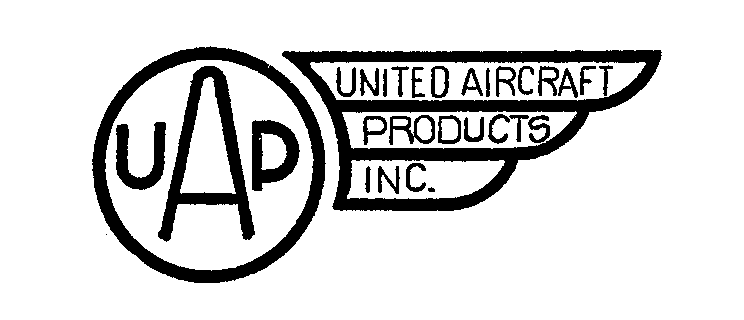 Trademark Logo UAP UNITED AIRCRAFT PRODUCTS INC.