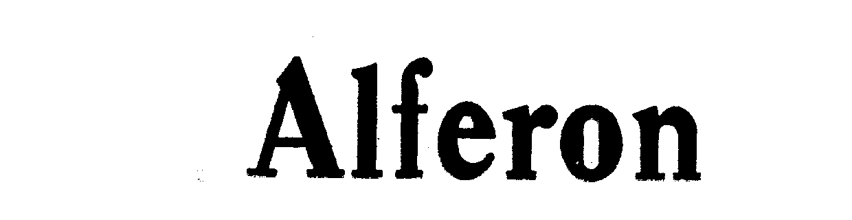 Trademark Logo ALFERON