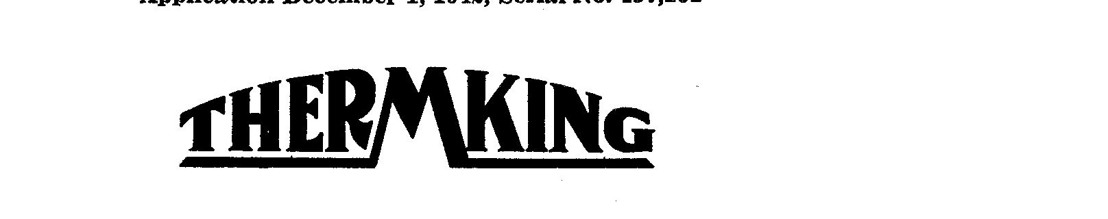 Trademark Logo THERMKING