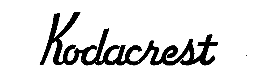 Trademark Logo KODACREST