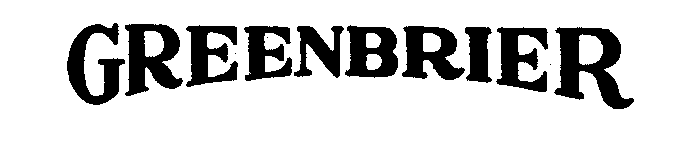 Trademark Logo GREENBRIER