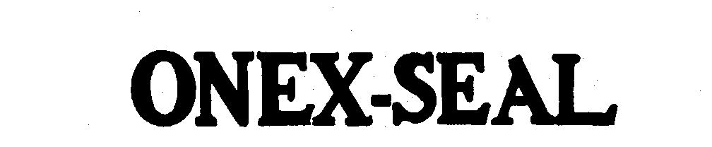 Trademark Logo ONEX-SEAL