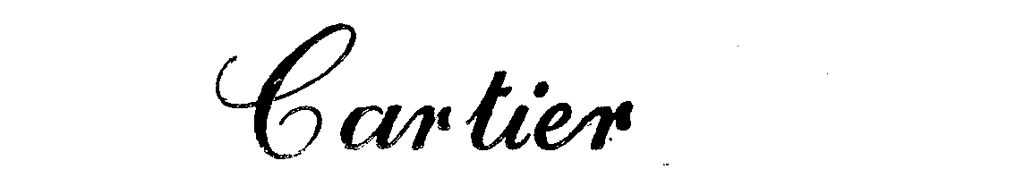 Trademark Logo CARTIER