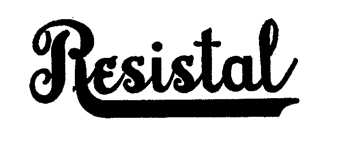 Trademark Logo RESISTAL