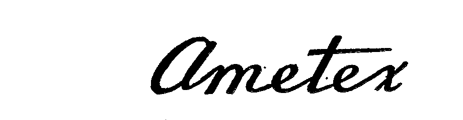 Trademark Logo AMETEX