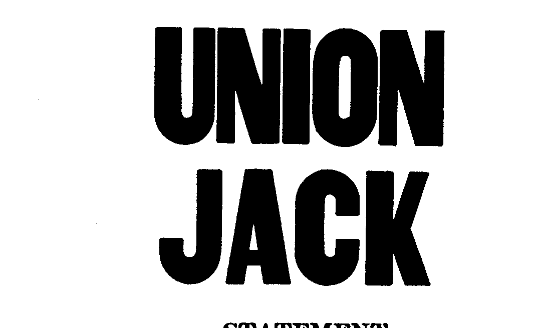 Trademark Logo UNION JACK
