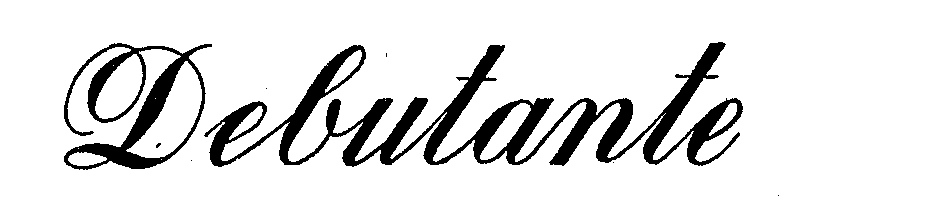 Trademark Logo DEBUTANTE