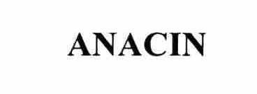 Trademark Logo ANACIN