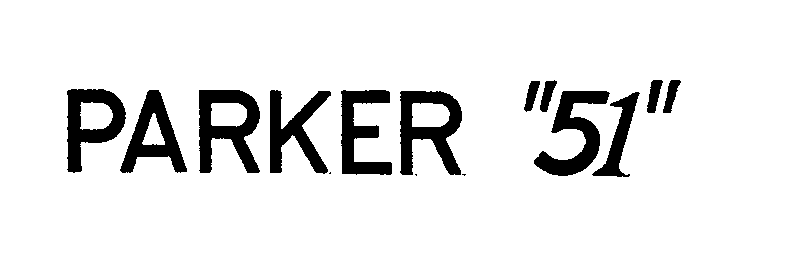 Trademark Logo PARKER "51"
